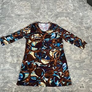 North style multi color tunic.